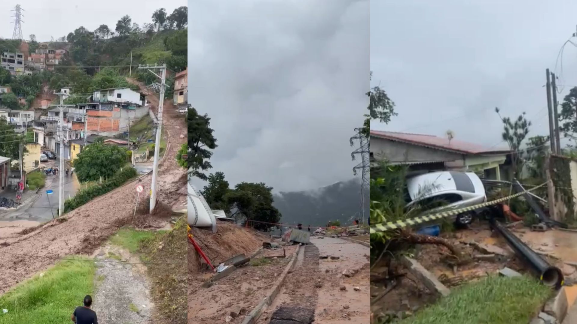 Polícia investiga acidente com reservatório em Mairiporã e mortes