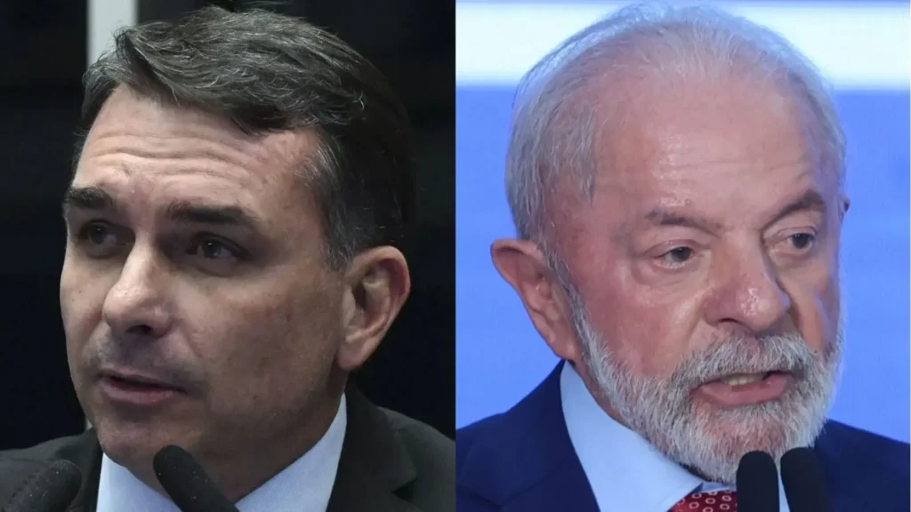 No 2º turno, Flávio vai a 42%; Lula tem 40% na disputa política
