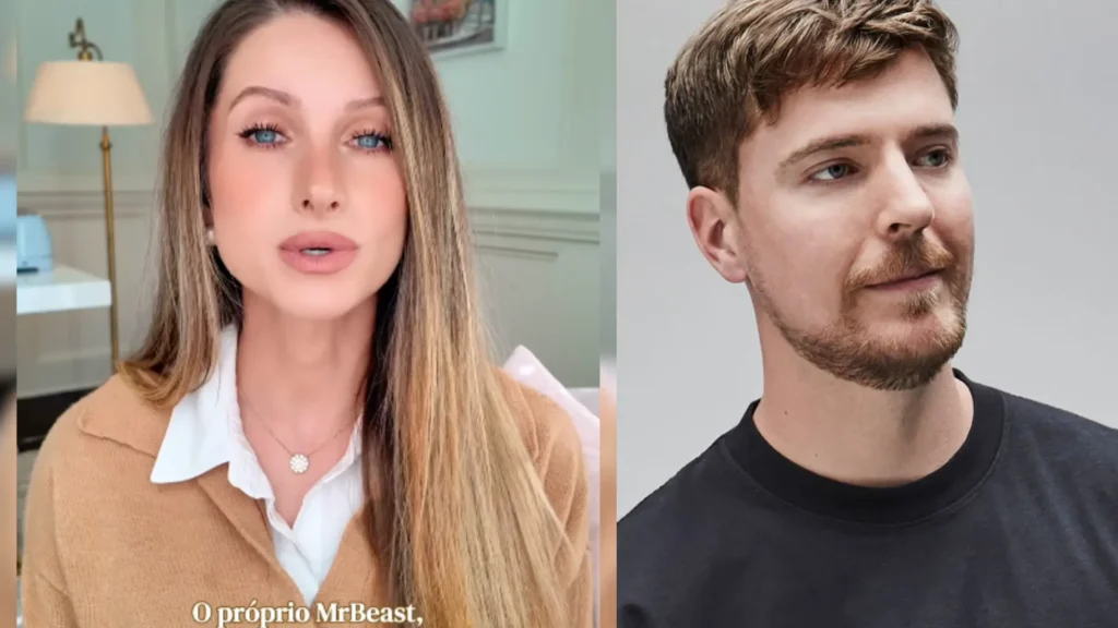 Influenciadora brasileira processa MrBeast por assédio e discriminação