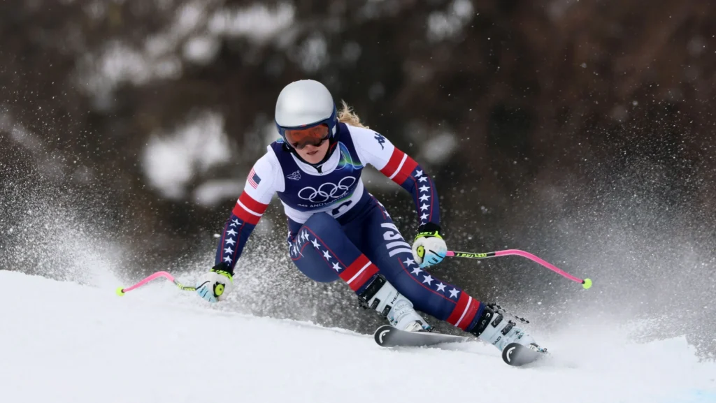 Lindsey Vonn deixa futuro no esqui em aberto após acidente sério