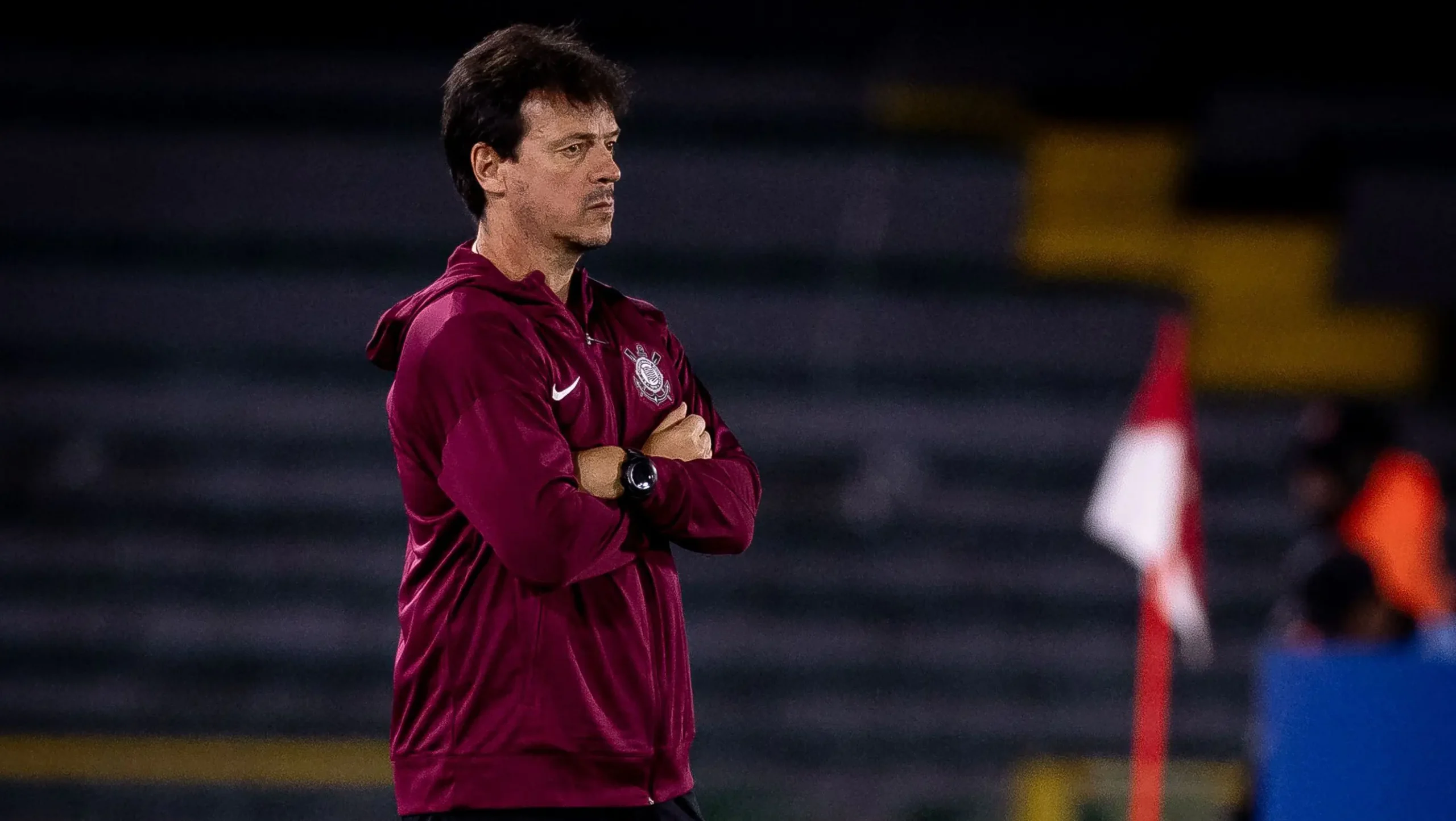 Diniz diz que gramado sintético influenciou na derrota do Corinthians