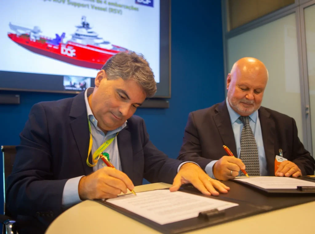 Petrobras e DOF assinam parceria de R$ 11 bi para navios eficientes