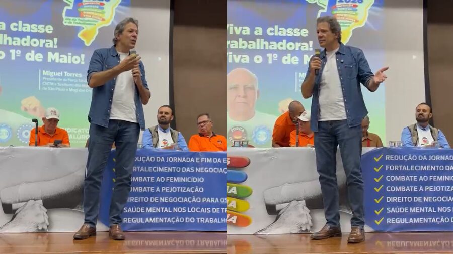 "Haddad diz que 'lavagem cerebral' explica empates em pesquisas"