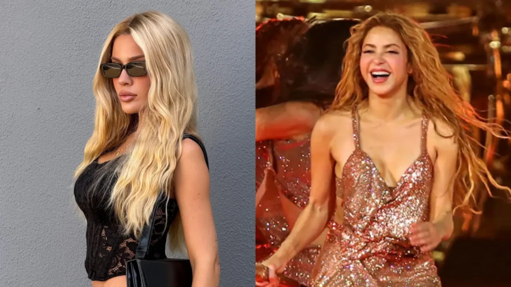 Idênticas: Karoline Lima confunde fãs ao ser comparada a Shakira