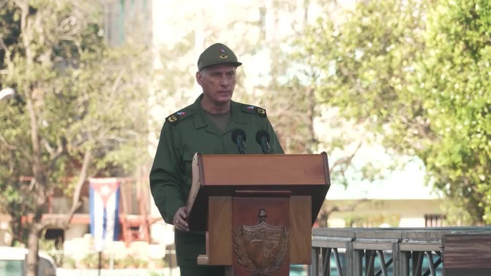 Presidente de Cuba não vai se render a ameaças dos EUA