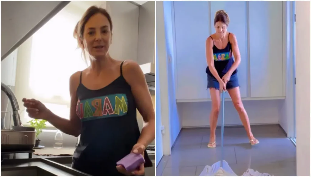 Ticiane Pinheiro mostra dia de faxina: descubra os benefícios!