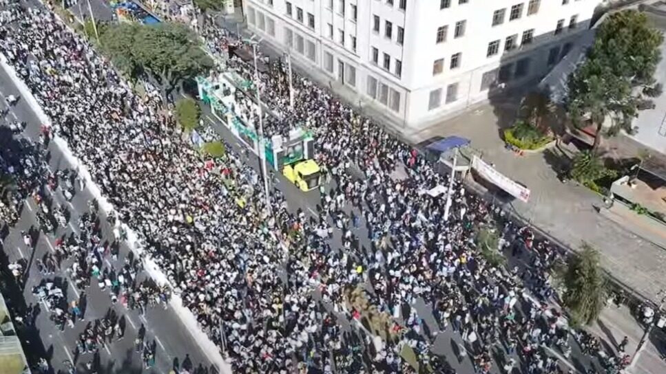 Marcha para Jesus: Flávio e Tarcísio unindo a fé em SP