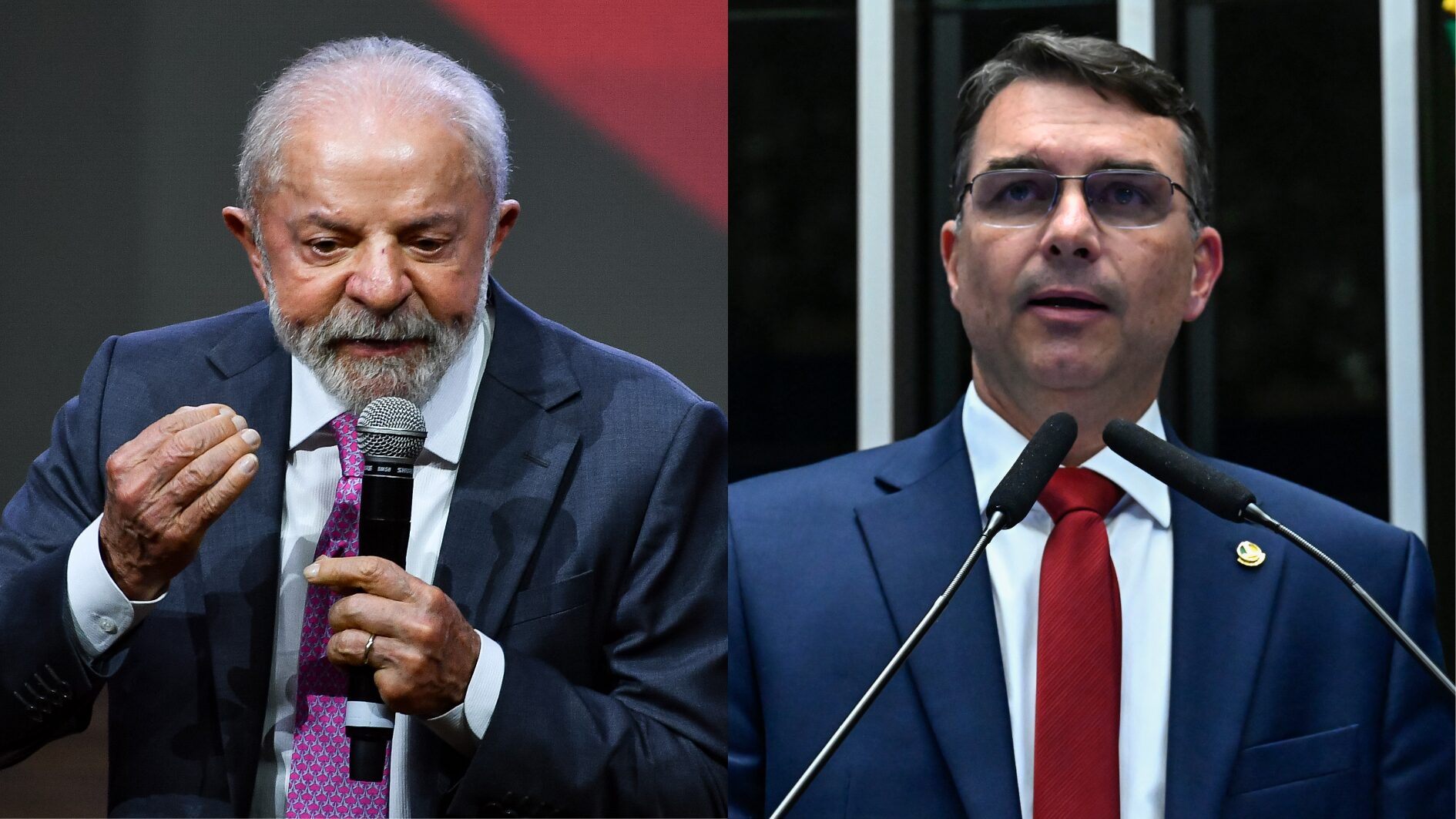 No 2º turno, Lula vai a 44%; Flávio tem 38% das intenções de voto