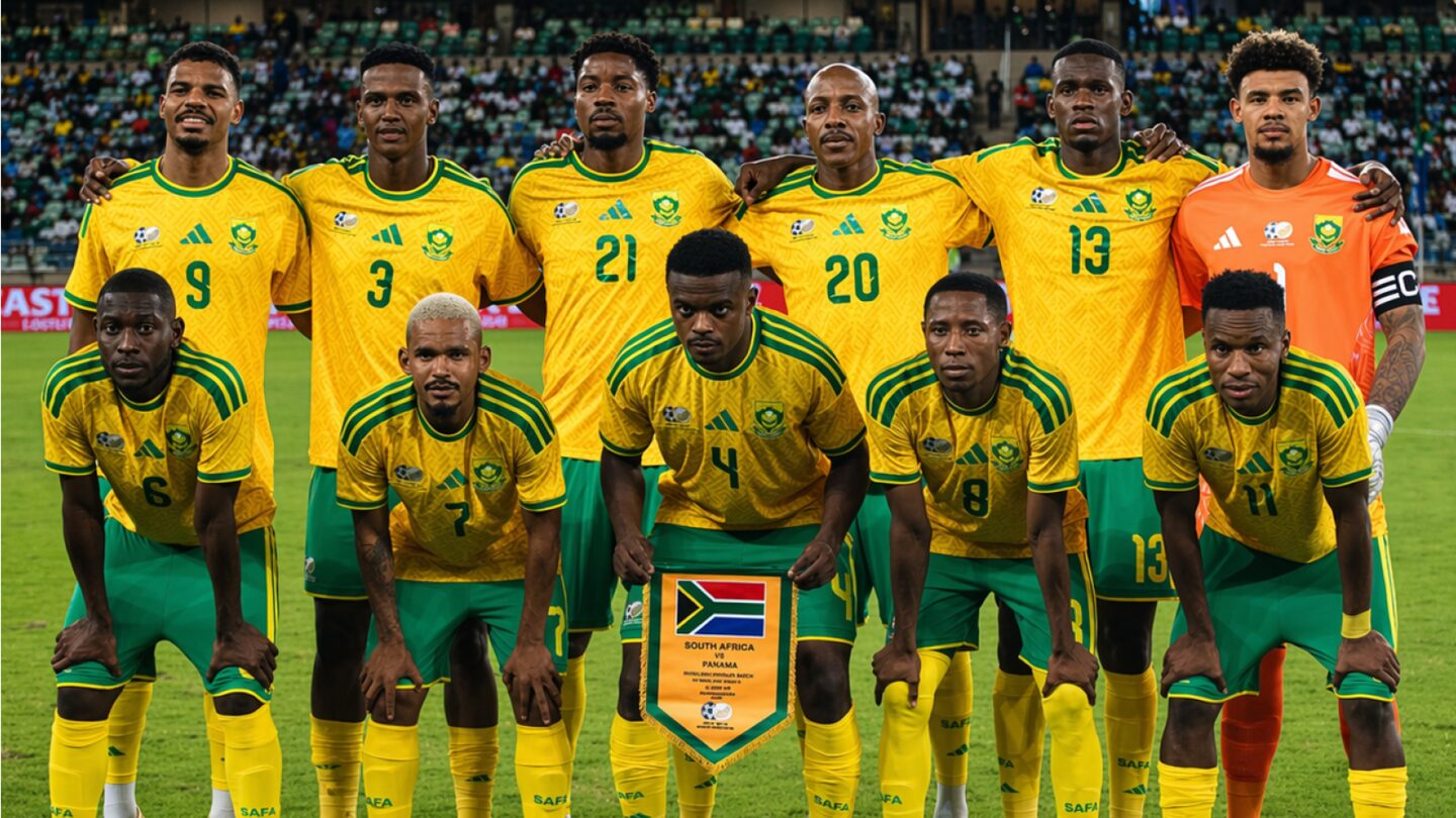Seleção que abre a Copa: África do Sul quase foi eliminada