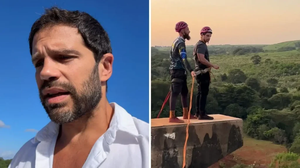 Duda Nagle revela que saltou do mesmo lugar: experiência impactante