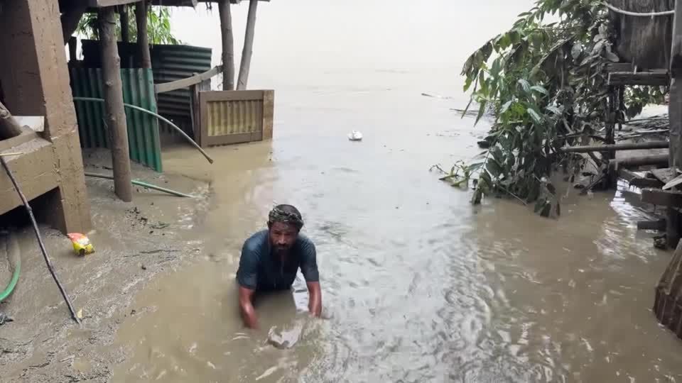 Fortes chuvas em Bangladesh deixam ao menos 44 mortos e danos