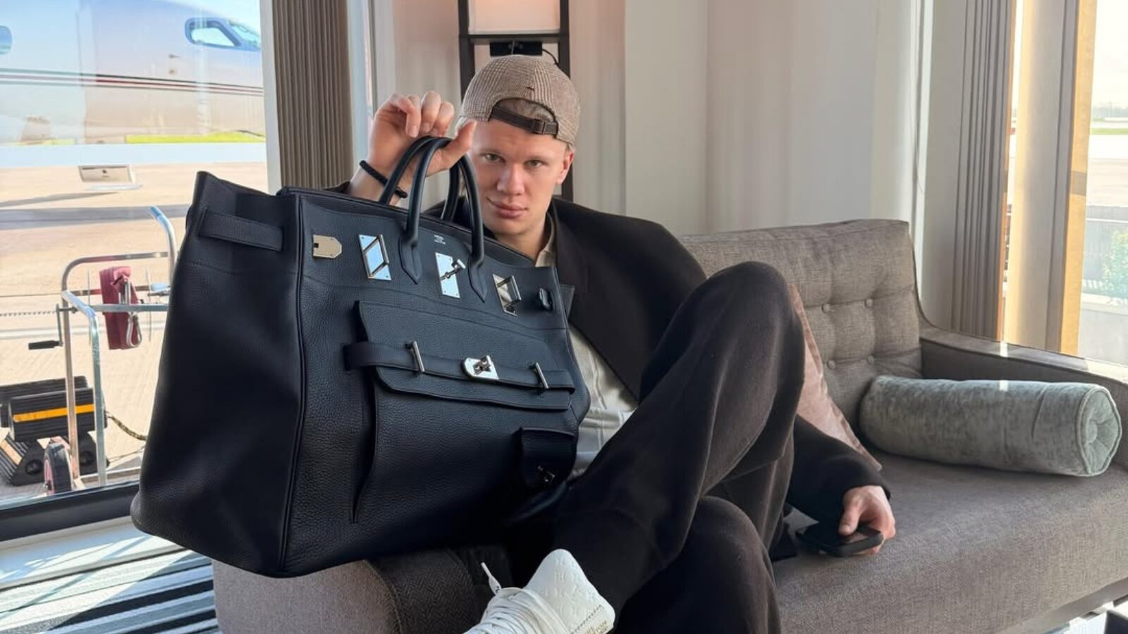 De craque a ícone fashion: Haaland e seu estilo marcante