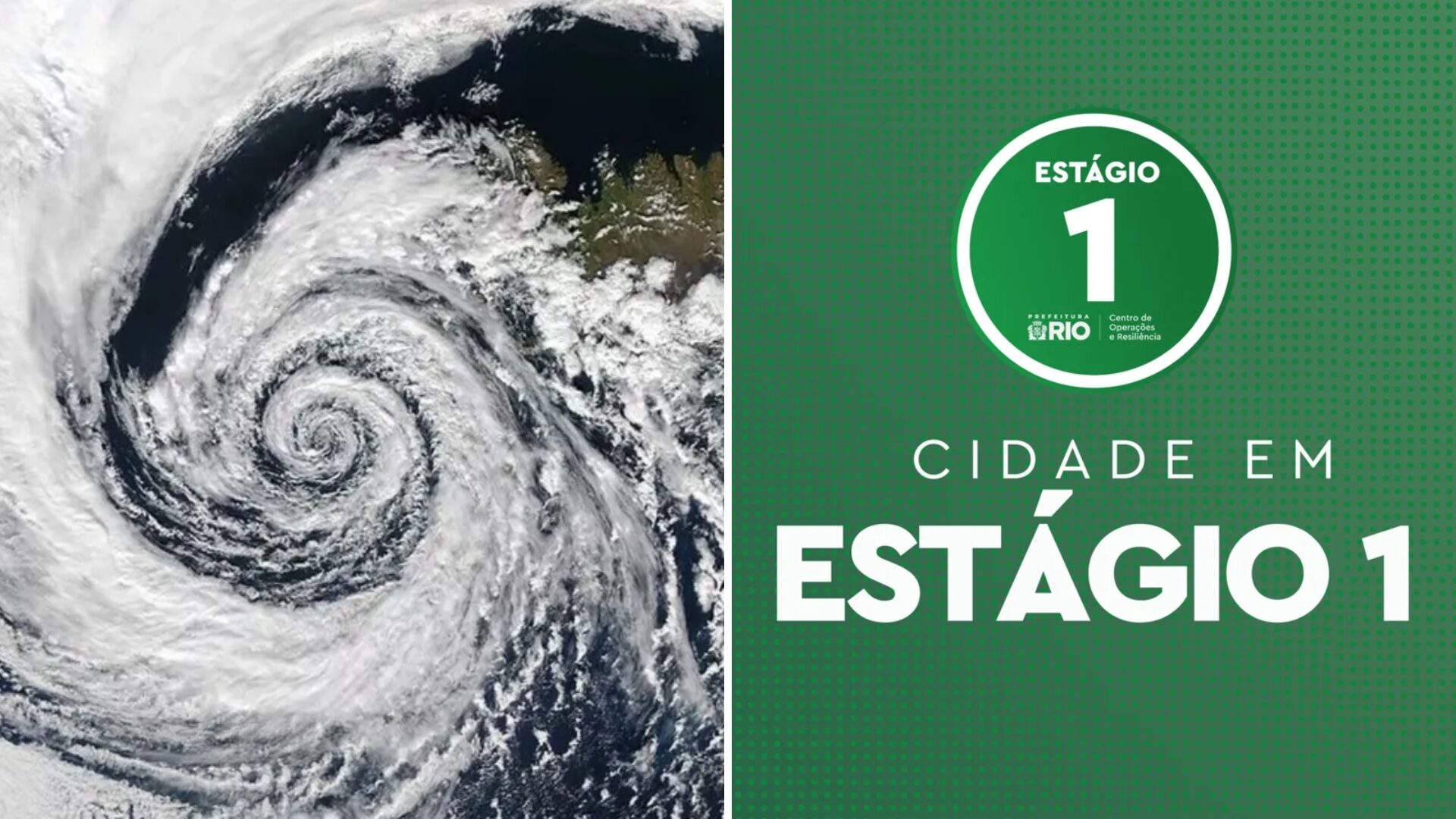 Ciclone-bomba: Rio volta ao normal após ventanias intensas