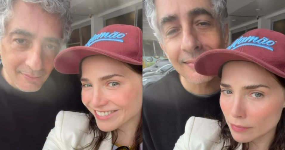 Letícia Colin se declara para Michel Melamed como o melhor pai