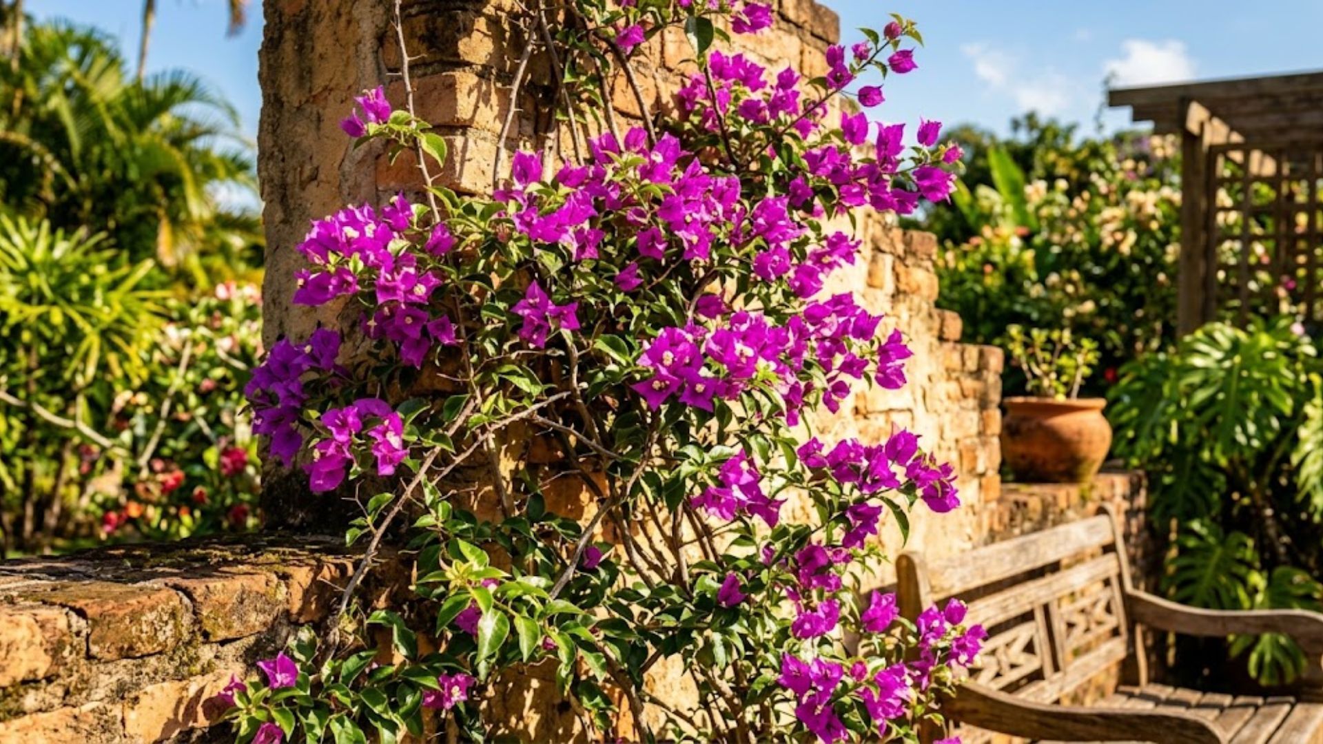 Quanto tempo de sol uma trepadeira precisa para crescer saudável?